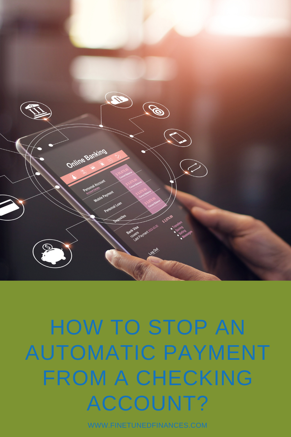 How to Stop an Automatic Payment From a Checking Account