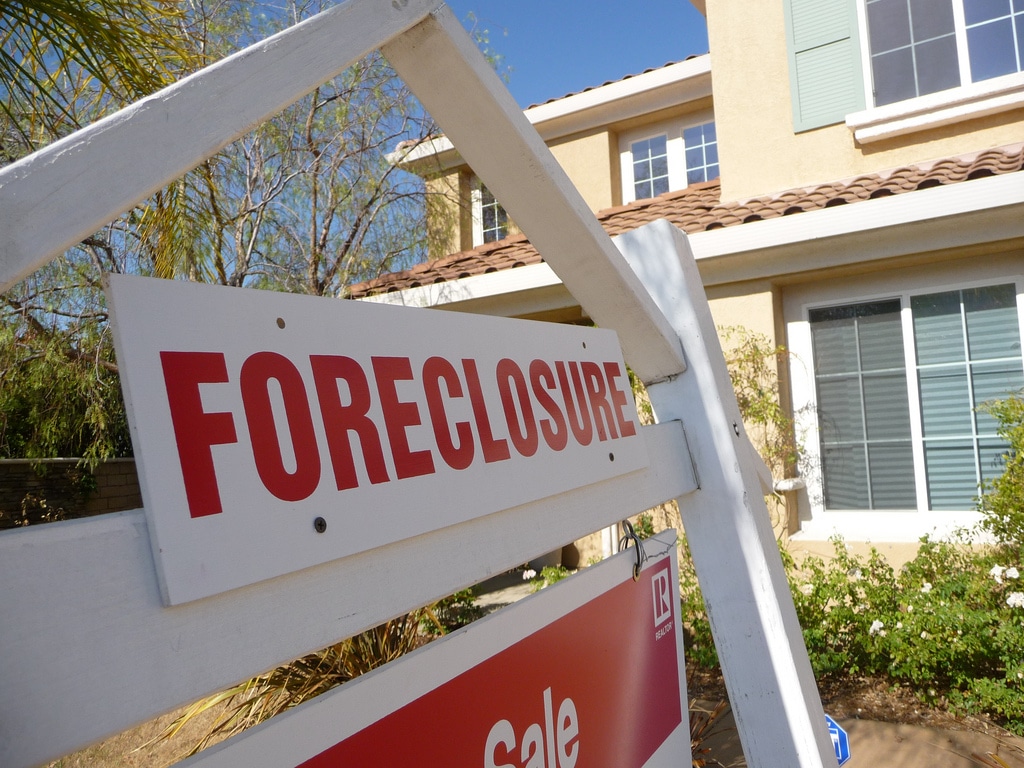 risks involved with foreclosed property